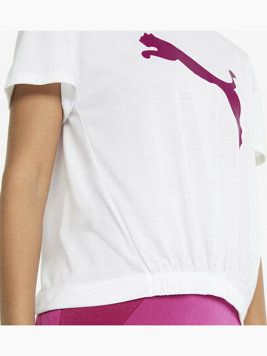 Modern Damen T-Shirt Weiß