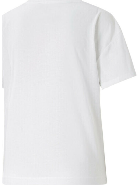 Modern Damen T-Shirt Weiß
