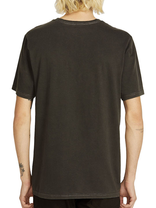 Volcom Solid Stone Men's Short Sleeve T-shirt Black