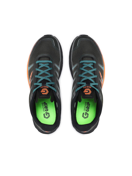 Trailfly Ultra G-300 Ανδρικά Αθλητικά Παπούτσια Trail Running Μαύρα