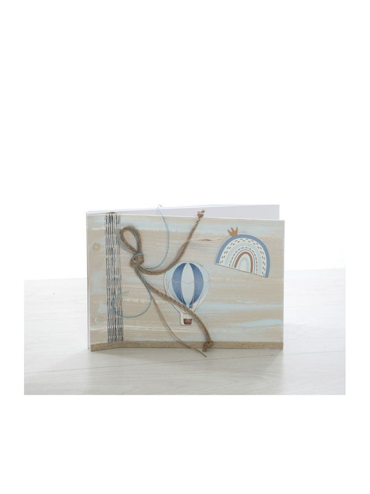Bellissimo Rectangular Hot Air Balloon Baptism Set with Hot Air Balloon Subject