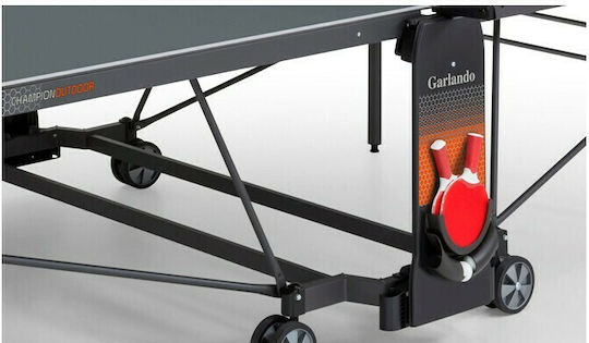 Garlando Champion Πτυσσόμενo Τραπέζι Ping Pong Εξωτερικού Χώρου