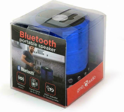 Gembird SPK-BT-08 Bluetooth-Lautsprecher 3W mit Batterielaufzeit bis zu 3 Stunden Blau