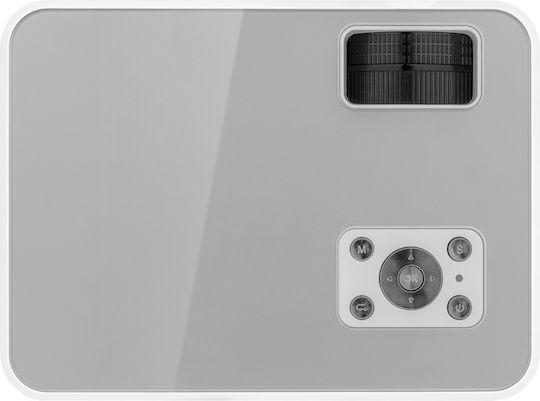 Kruger & Matz V-LED10 KM0370 Projector LCD HD LED Lamp with Built-in Speakers Gray