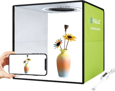 Puluz Photo Box 9788209 Φωτιζόμενο με Πολλαπλά Backround 30x30x30cm