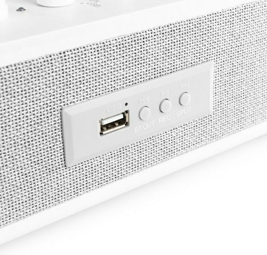 Fenton RP162 102.169 Pick-Up cu Preamp și Difuzoare încorporate Alb