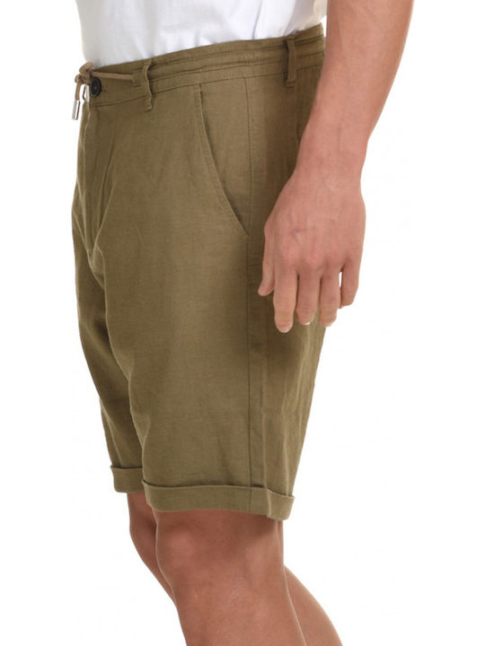 Men's Chino Slim Fit Shorts Khaki