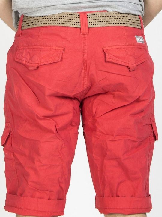 Biston Herrenshorts Cargo Coral