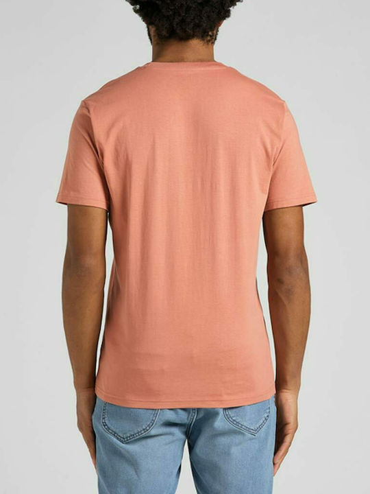 Lee Wobbly Men's Short Sleeve T-shirt Orange