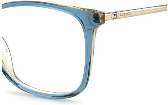 Women's Prescription Eyeglass Frame Blue MMI 0015 YRQ