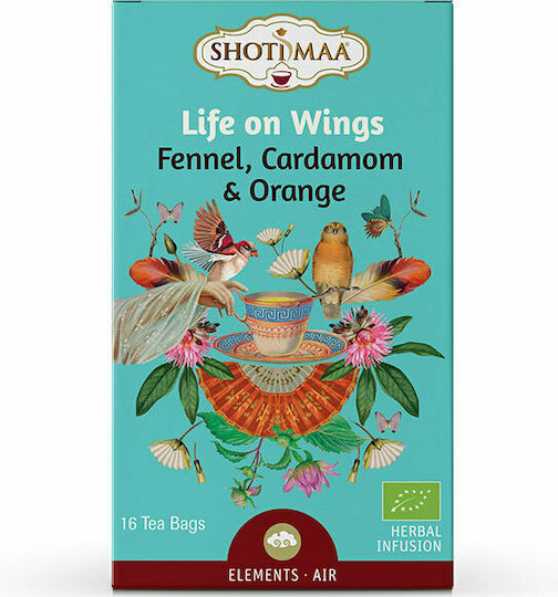 Shoti Maa Life On Wings Fennel Organic Product 16 Bags 32gr