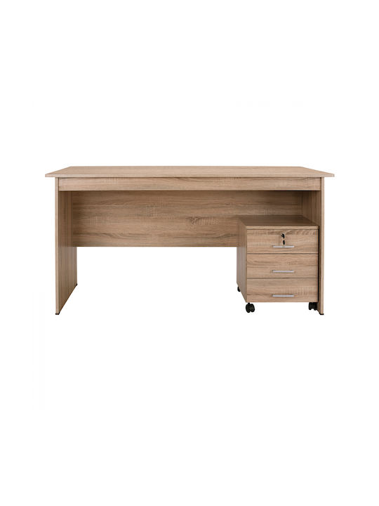 Schreibtisch Sonama Holz S/2 150x71x74.5cm