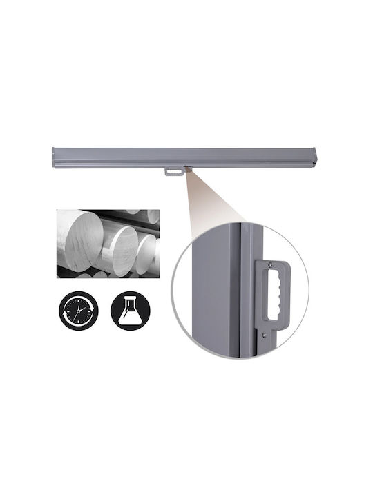 Outsunny Seitenrolloschatten Garten Gray 3x1.6m