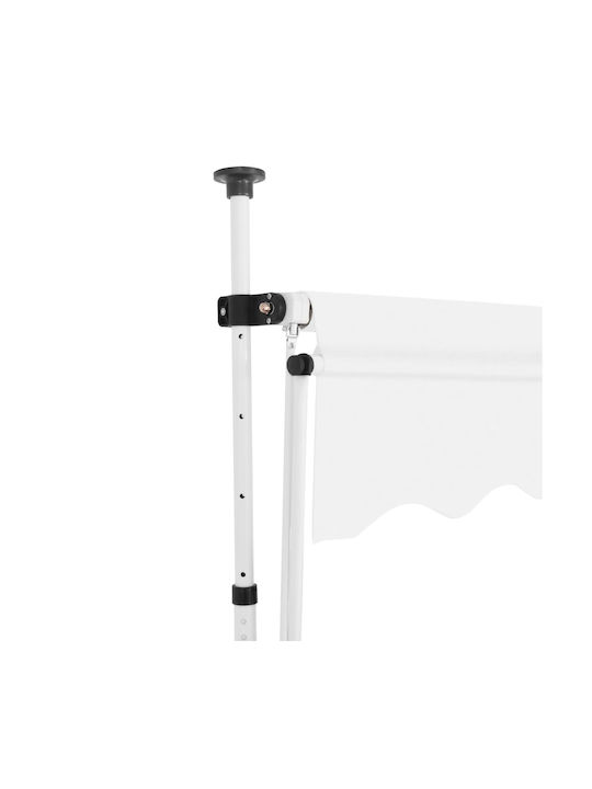 vidaXL Terrace Freestanding Tent Cream 1.2x3cm