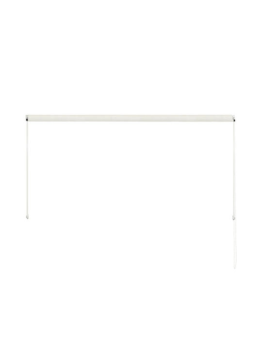 vidaXL Terrace Wall Tent Cream 2.5x1.5cm