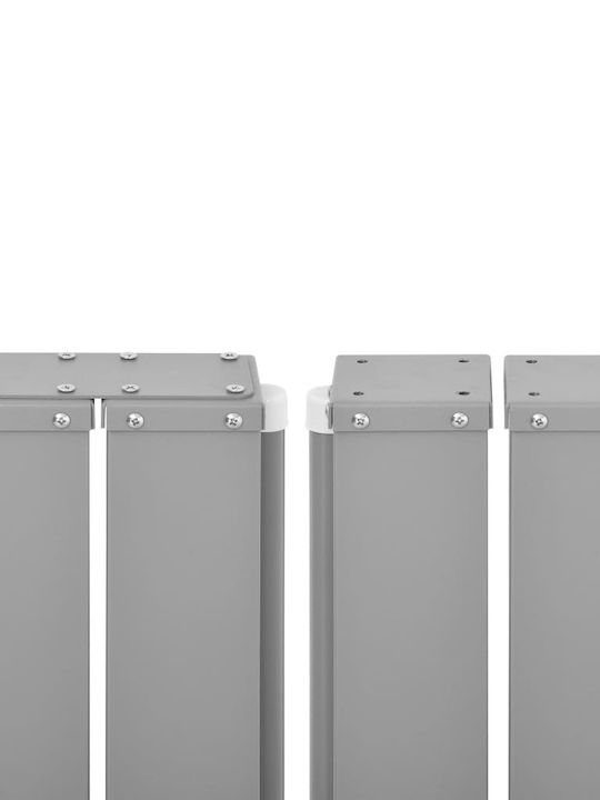 vidaXL Πλαϊνό Ρολό Σκίασης Κήπου Κρεμ 1.4x12m