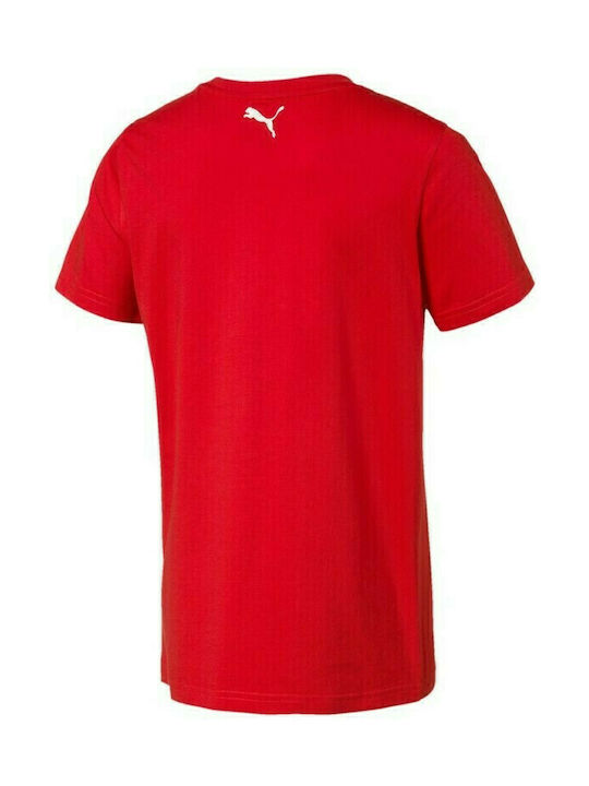 Puma Παιδικό T-shirt Κόκκινο