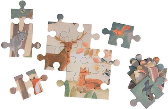 Kinderpuzzle Wald 40pcs Egmont