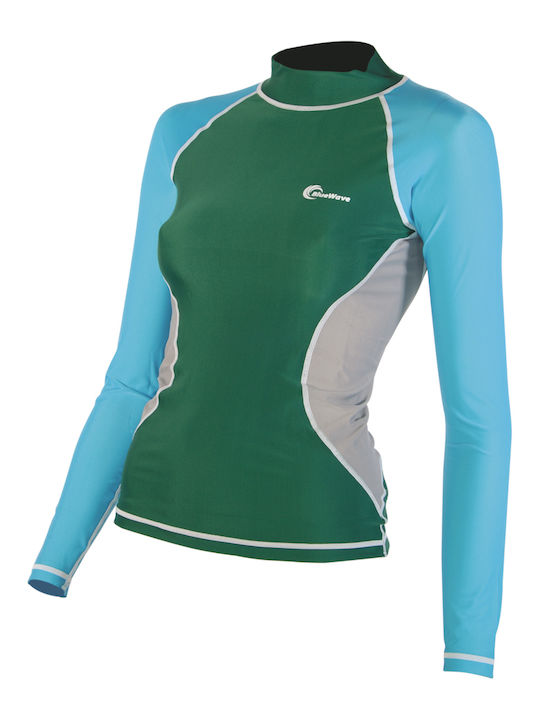 Bluewave Women's Long Sleeve Sun Protection Shirt Green