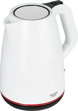 Adler Електрическа Кана 1.7л 2200W Бяла
