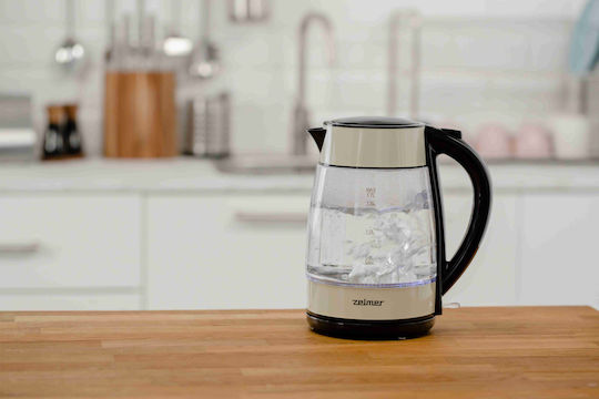 Zelmer ZCK8011I Βραστήρας 1.7lt 2200W Μπεζ