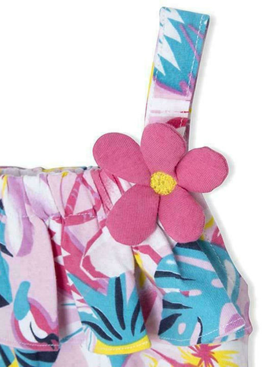 Tuc Tuc Rochie pentru Copii Floral Fără mâneci Multicolor