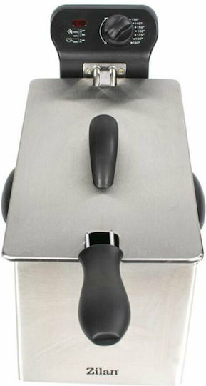 Zilan ZLN1819 Fritteuse 3Es Silber