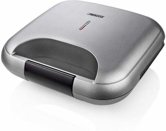 Princess 127003 Sandwich Maker pentru for 2 Sandwiches Sandvișuri 750W Inox