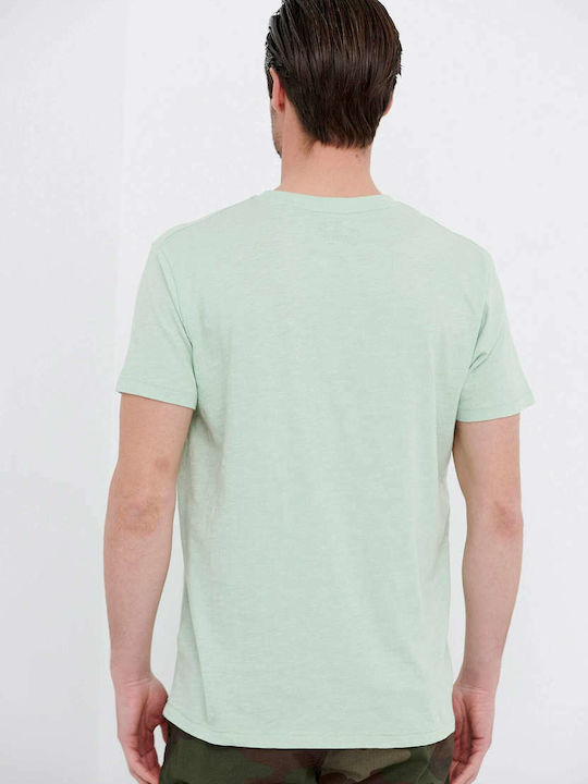 Funky Buddha Men's Short Sleeve T-shirt Mint