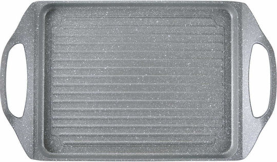 San Ignacio Non-Stick Baking Plate Double Sided with Aluminum Grill Surface 34x26x5cm