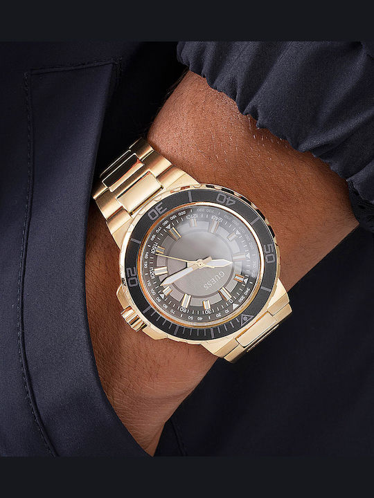 GC Watches Ρολόι Μπαταρίας με Μεταλλικό Μπρασελέ