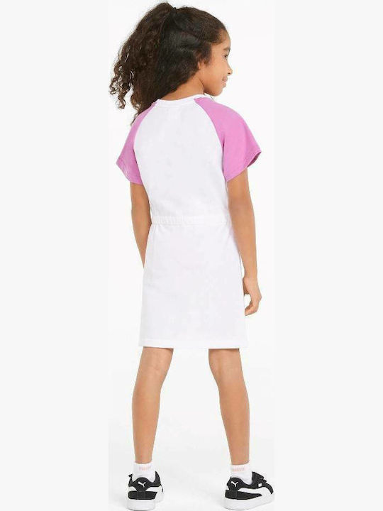 Children's Dress Short Sleeve White