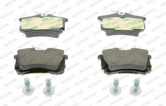 Ferodo Σετ Τακάκια Πίσω 4τμχ για Audi A2 Seat Toledo Volkswagen Golf