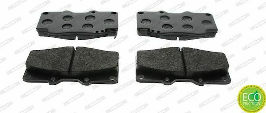 Ferodo Σετ Τακάκια Εμπρός για Toyota Hilux / Land Cruiser Volkswagen Taro