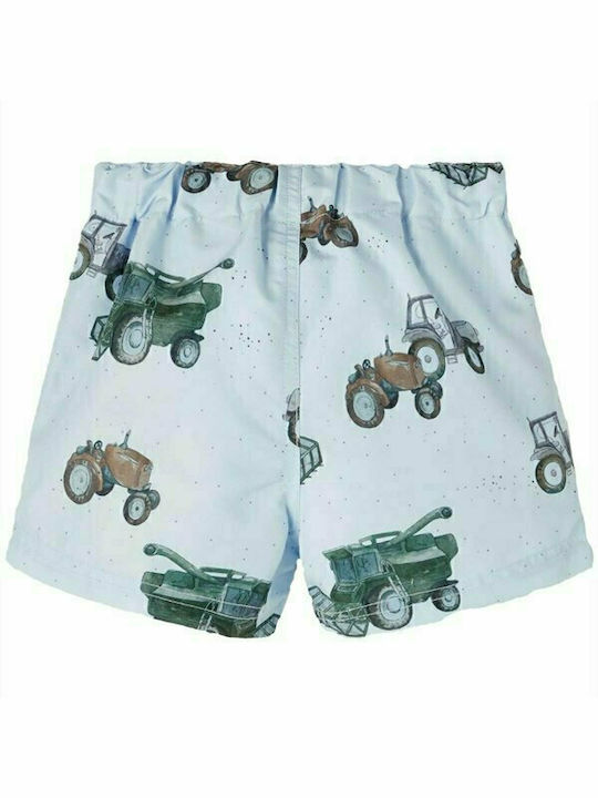 Name It Kinder Badeanzug Badeshorts Hellblau