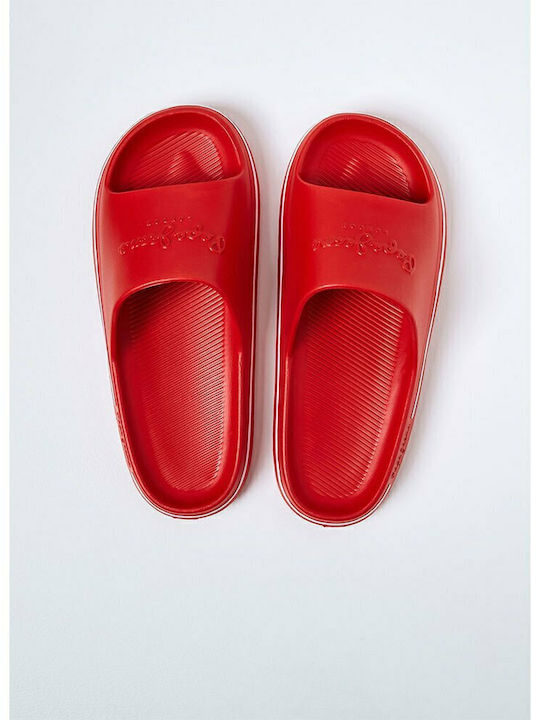 Men's Slides Red