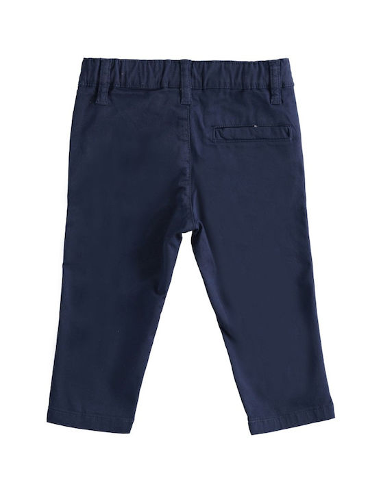 iDO Boys Fabric Chino Trouser Navy Blue