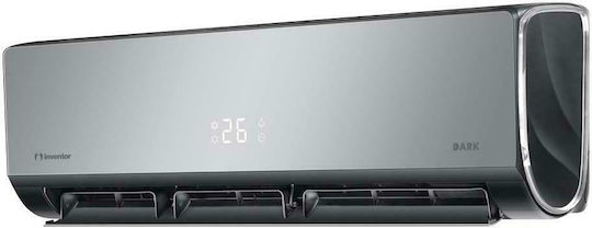 Inventor Dark Air Conditioner Inverter 9000 BTU A+++/A++ with WiFi and Ionizer Black
