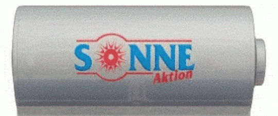 Sonne Boiler Ηλιακού 120lt Glass Διπλής Ενέργειας