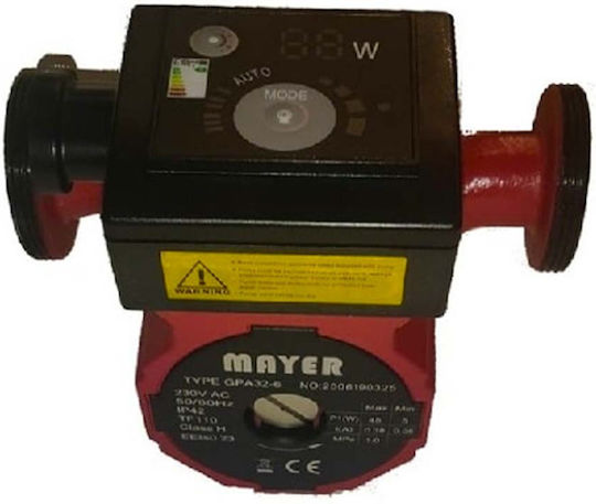 Mayer GPA 25/8 Circulator Pump Heating / Air Condition / Recirculation 180mm