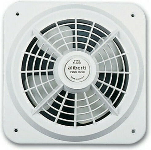Aliberti B-550 71.01.01.002 Wall-mounted Ventilator 214mm White