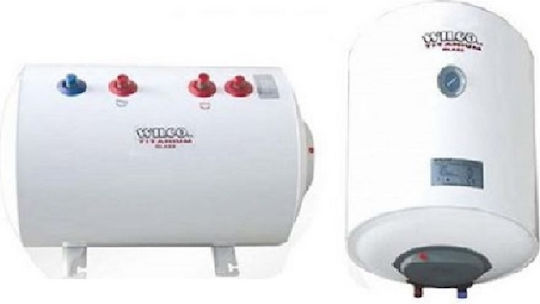Wilco Titanium Glass Ηλεκτρομπόιλερ 120lt Glass Δαπέδου 4kW