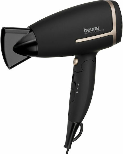 Beurer HC 25 Ionic Πιστολάκι Μαλλιών Ταξιδίου 1600W 59113
