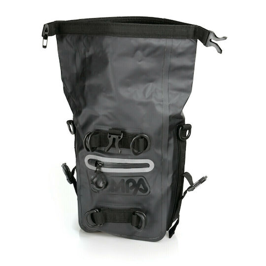 Lampa Waterproof Bag for Rails Motorcycle Soft Bag 30x10x12cm 5L Black