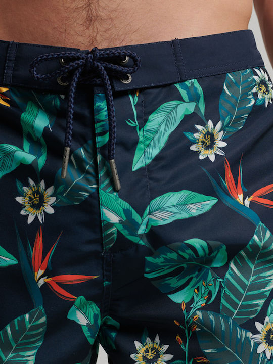 Ovin Vintage Men's Swimwear Shorts Multicolour Floral