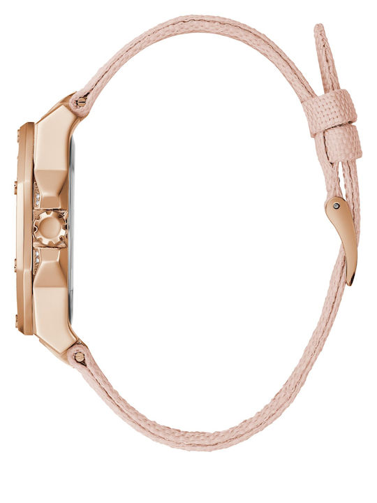 Guess Кварцов Часовник с Текстилна Каишка Guess Кварцов Часовник с Текстилна Каишка