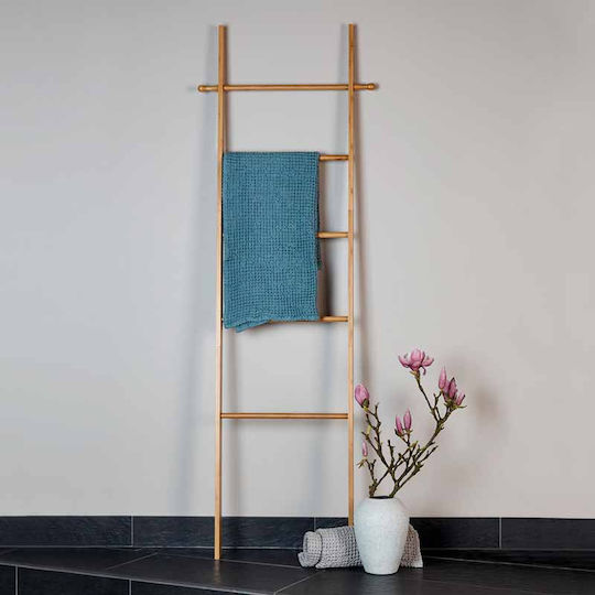Wenko Bahari Σκάλα Μπάνιου 5 Θέσεων Δαπέδου ​57x170cm Καφέ