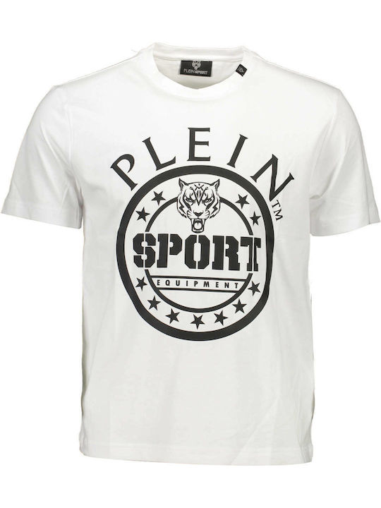 Plein Sport Men's Short Sleeve T-shirt White