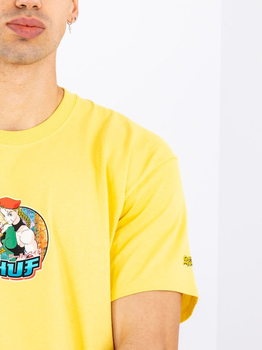 X Street Fighter Cammy Тениска Жълт