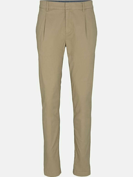 Hose Chino in Schlanker Passform Beige